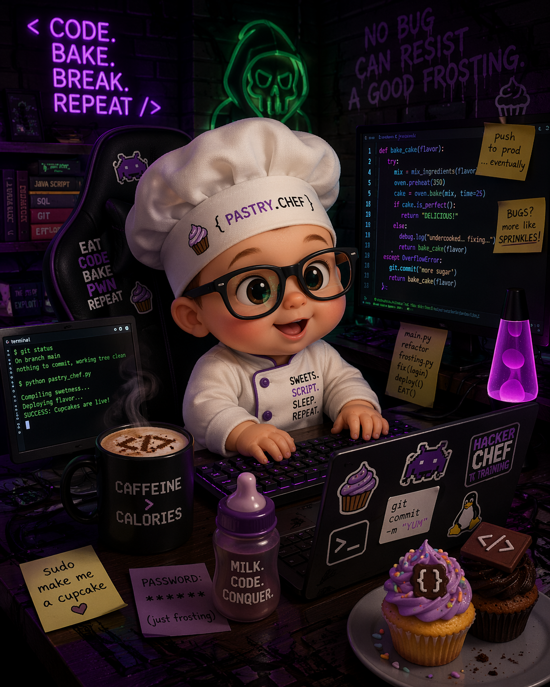 PastryChef article artwork representing the pastry-themed Pi setup